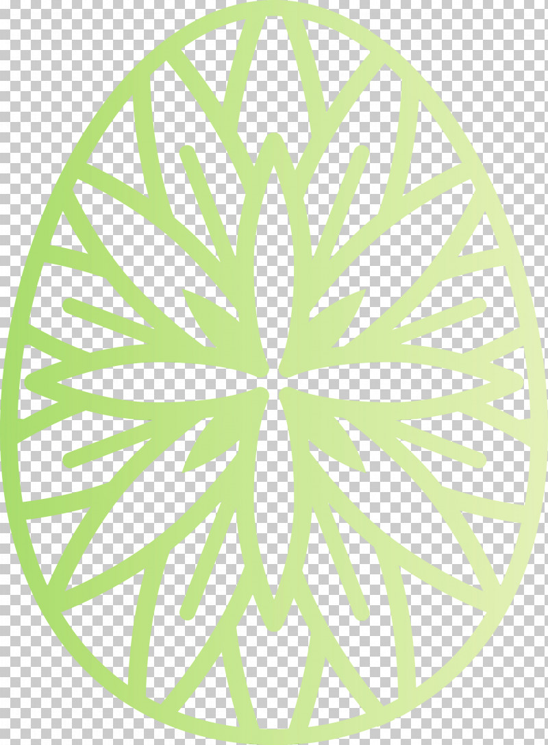 Green Leaf Pattern Symmetry Plant PNG, Clipart, Circle, Easter Day, Easter Floral Egg, Green, Leaf Free PNG Download