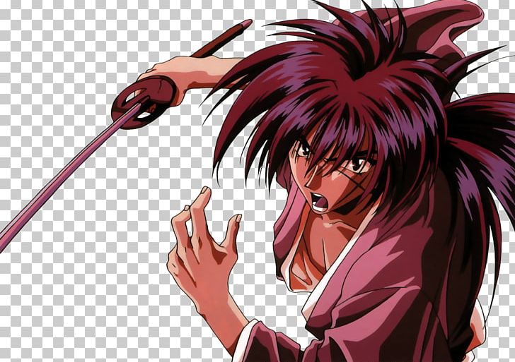 Kenshin Himura Kaoru Kamiya Rurouni Kenshin 1080p PNG, Clipart, 4k Resolution, 1080p, Anime, Artwork, Black Hair Free PNG Download