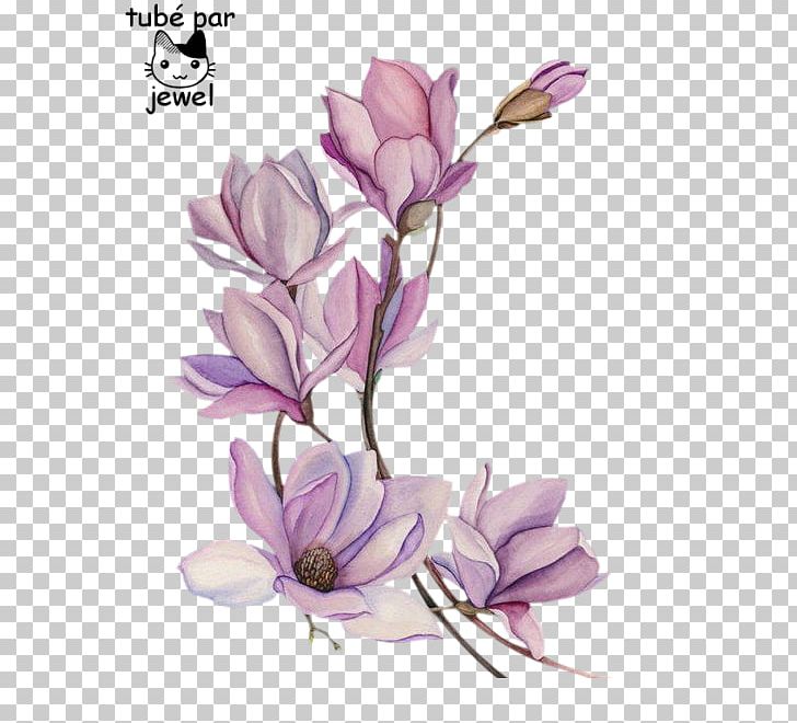 Watercolor Painting Drawing Tattoo Watercolour Flowers PNG, Clipart, Art, Branch, Color, Cut Flowers, Drawing Free PNG Download
