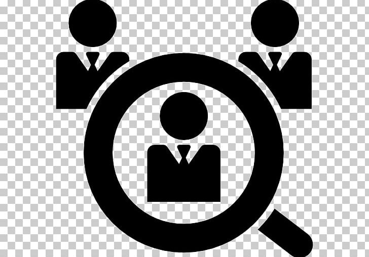 Job Hunting Computer Icons Recruitment Employment Website PNG, Clipart, Area, Black And White, Circle, Computer Icons, Employment Free PNG Download