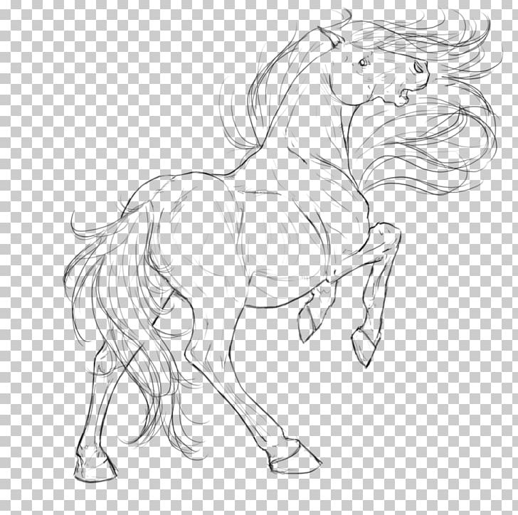 Mane Mustang Pony Halter Sketch PNG, Clipart, Animal Figure, Artwork, Black And White, Character, Clydesdale Horse Free PNG Download