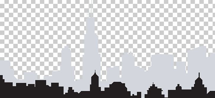 Chicago Skyline The Wirt-Rivette Group PNG, Clipart, Black And White, Building, Chicago, City, Cityscape Free PNG Download