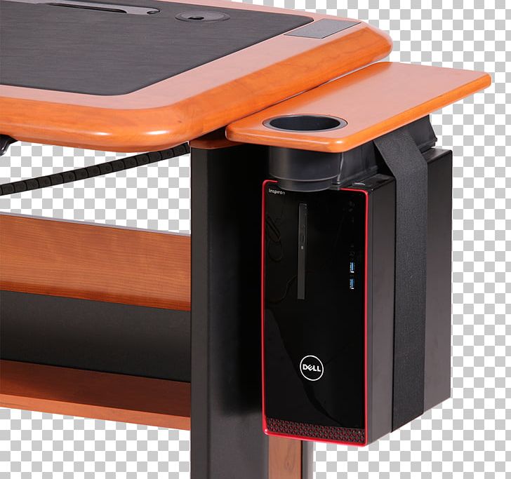 Standing Desk Sit Stand Desk Linak Table Png Clipart Angle