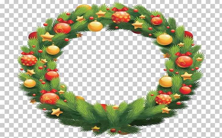 Wreath Christmas Santa Claus Garland PNG, Clipart, Balls, Christma, Christmas, Christmas Decoration, Christmas Dinner Free PNG Download