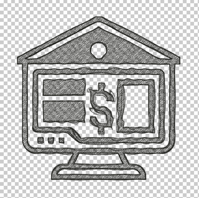 Online Banking Icon Bank Online Icon Digital Banking Icon PNG, Clipart, Bank Online Icon, Digital Banking Icon, Home, House, Line Art Free PNG Download