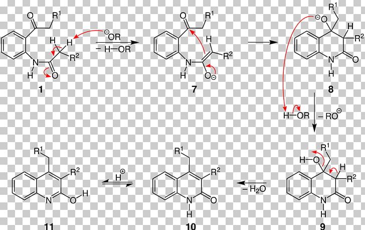 Camps Quinoline Synthesis Favorskii Rearrangement Friedländer Synthesis Combes Quinoline Synthesis Rearrangement Reaction PNG, Clipart, Amine, Angle, Area, Base, Black And White Free PNG Download