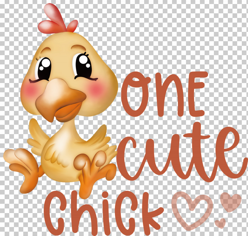 One Cute Chick Easter Day Happy Easter PNG, Clipart, Beak, Biology, Birds, Cartoon, Chicken Free PNG Download