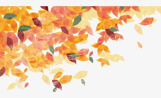 Cartoon Hand Painted Autumn Leaves Material PNG, Clipart, Autumn, Autumn Clipart, Autumn Leaves, Beautiful, Beautiful Autumn Material Free PNG Download