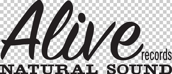 Alive Naturalsound Records Logo Graphics Font Col. Knowledge & The Lickity-Splits PNG, Clipart, Alive Naturalsound Records, Black And White, Brand, Calligraphy, Discogs Free PNG Download