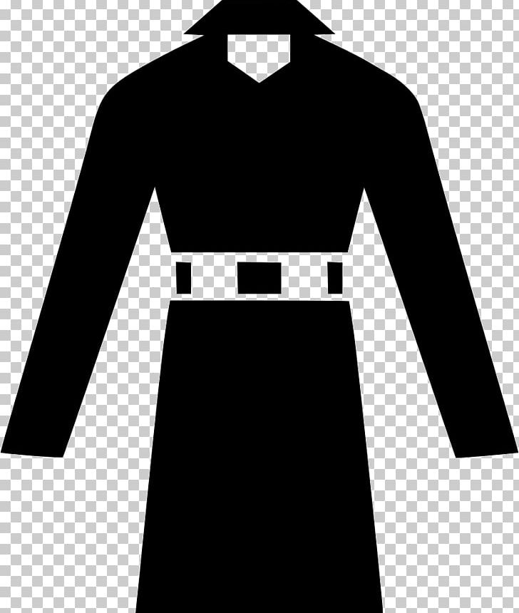 Clothing T-shirt Computer Icons Coat Dress PNG, Clipart, Black, Black And White, Clothes Hanger, Clothing, Coat Free PNG Download