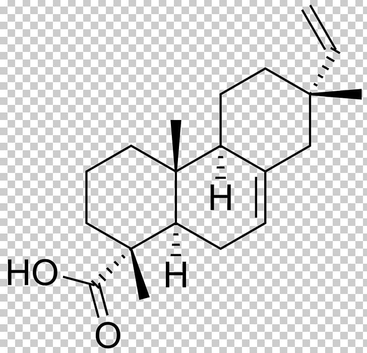 Ether Abietic Acid Resin Acid Levopimaric Acid PNG, Clipart, Acid, Angle, Area, Artwork, Black Free PNG Download