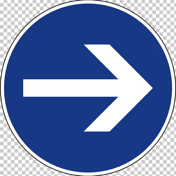 Panneau De Signalisation D'obligation De Direction En France Sens Traffic Sign Senyalística Panneau De Signalisation Permanente De Police En France PNG, Clipart,  Free PNG Download