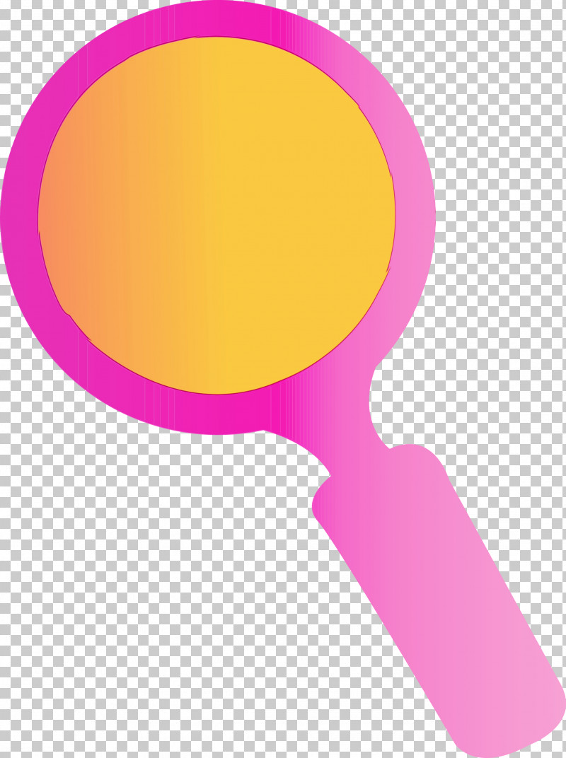 Pink Material Property Magenta Table Tennis Racket PNG, Clipart, Magenta, Magnifier, Magnifying Glass, Material Property, Paint Free PNG Download