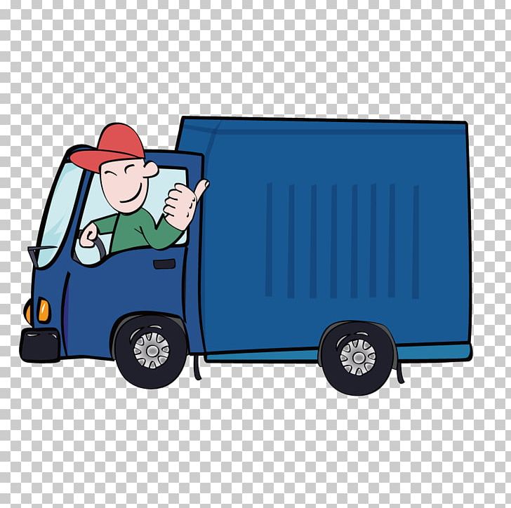 Car Truck Driver PNG, Clipart, Cars, Cartoon, Commercial Vehicle, Delivery Truck, Driver Free PNG Download