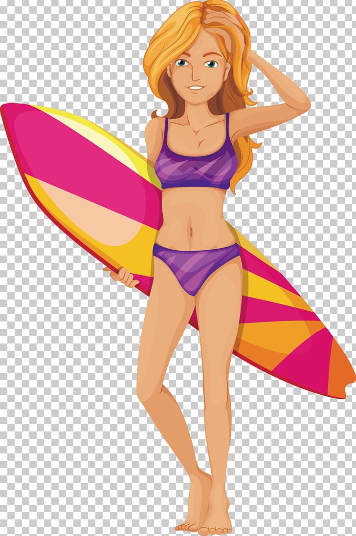 Surfing Cartoon PNG, Clipart, Anime, Arm, Art, Brown Hair, Fictional Character Free PNG Download