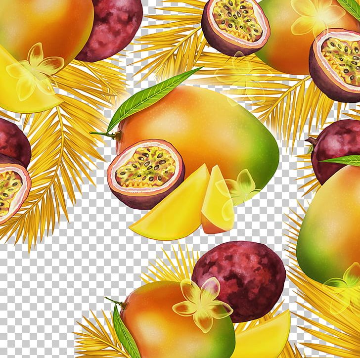 Juice Passion Fruit Illustration PNG, Clipart, Auglis, Colored, Colored Fruit Pattern, Diet Food, Flower Pattern Free PNG Download