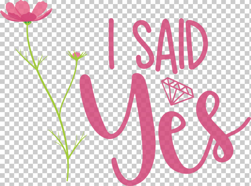 I Said Yes She Said Yes Wedding PNG, Clipart, Biology, Floral Design, Flower, I Said Yes, Lilac Free PNG Download