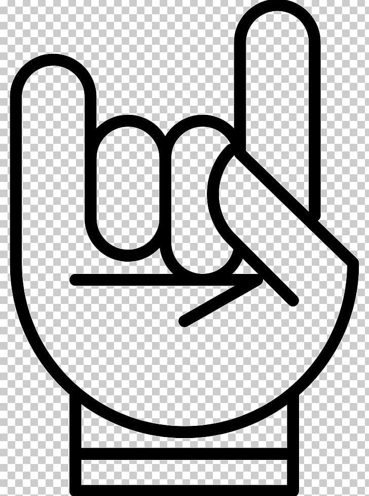 Hand Sign Of The Horns Computer Icons PNG, Clipart, Angle, Area, Black And White, Computer Icons, Encapsulated Postscript Free PNG Download