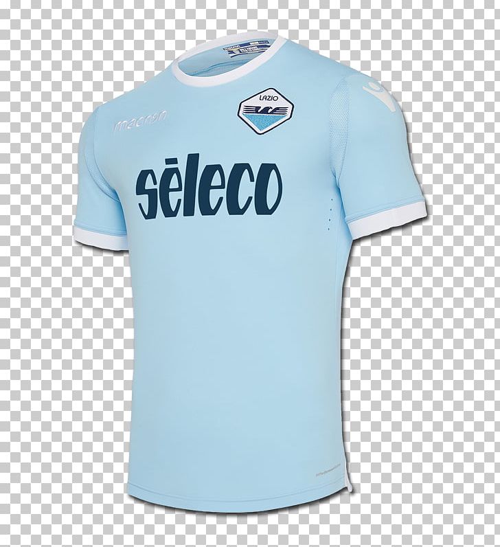 S.S. Lazio T-shirt Third Jersey Kit PNG, Clipart, 2017, Active Shirt, Blue, Brand, Ciro Immobile Free PNG Download