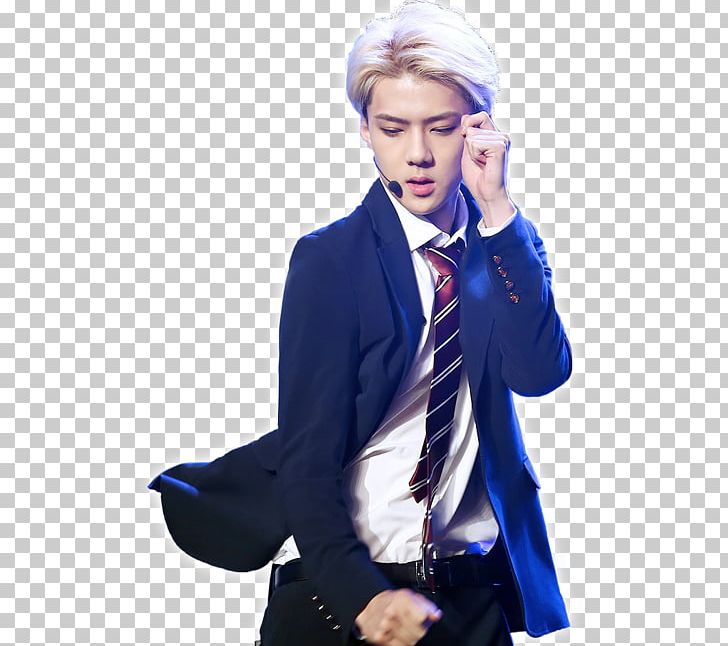 Sehun Run EXO-K Blazer PNG, Clipart, Blazer, Blue, Business, Businessperson, Dress Shirt Free PNG Download