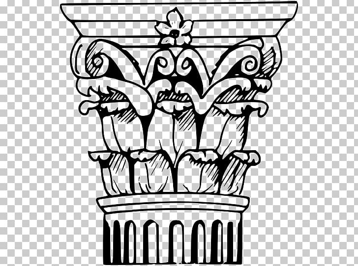 Corinthian Order Classical Order Column Architecture PNG, Clipart, Ancient Greek Architecture, Ancient Roman Architecture, Architecture, Art, Black And White Free PNG Download