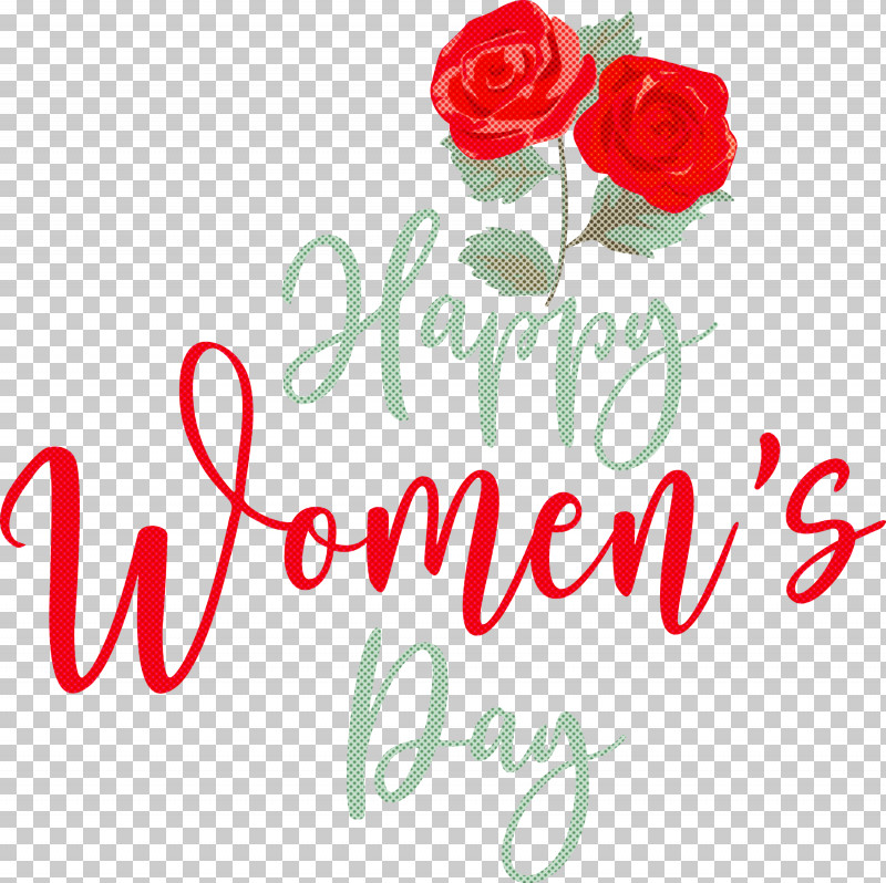 Happy Women’s Day PNG, Clipart, Cut Flowers, Floral Design, Garden, Garden Roses, Greeting Card Free PNG Download