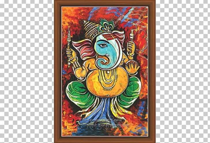Ganesha Ganesh Chaturthi Hinduism God Deity PNG, Clipart, Acrylic Paint, Art, Artwork, Chaturthi, Deity Free PNG Download