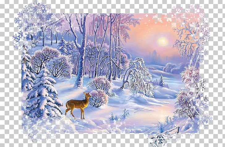 Painting Winter Landscape Art PNG, Clipart, Arctic, Art, Branch, Christmas, Christmas Ornament Free PNG Download