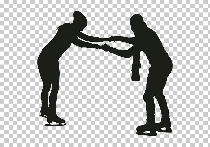 Ice Skating Figure Skating Roller Skating Ice Hockey PNG, Clipart, Aggression, Angle, Arm, Balance, Black And White Free PNG Download