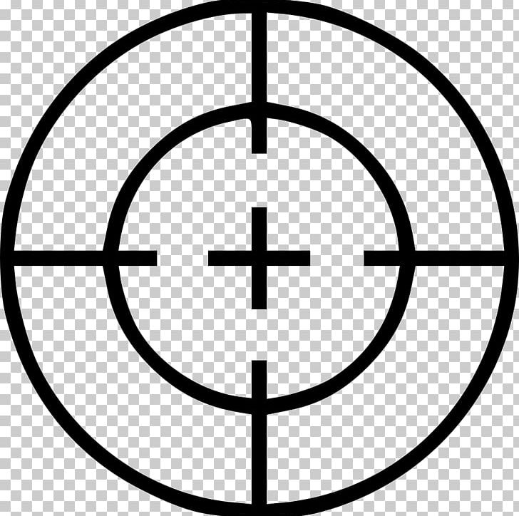Reticle Computer Icons PNG, Clipart, Almubarak Vector, Angle, Area, Black And White, Circle Free PNG Download