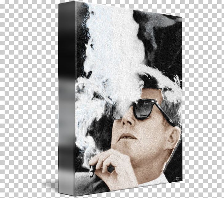 John F. Kennedy United States Cigar T-shirt Poster PNG, Clipart, Art, Black And White, Canvas, Canvas Print, Cigar Free PNG Download