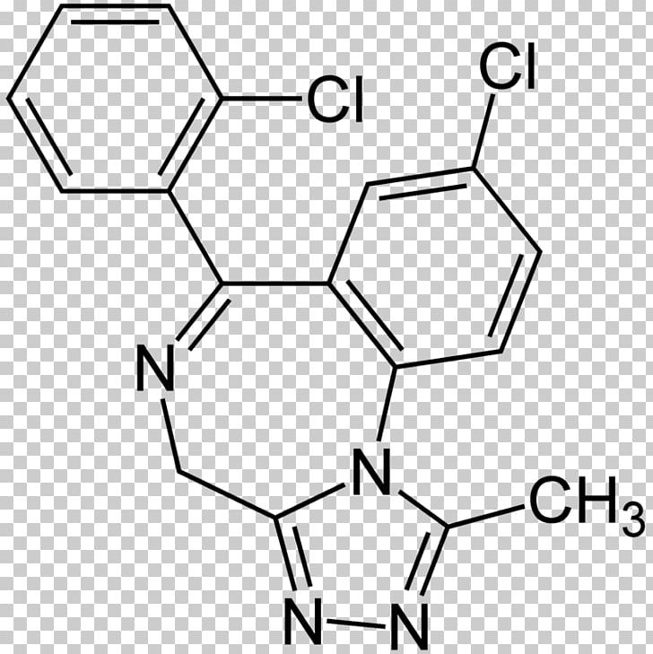 Edaravone Pharmaceutical Drug Triazolam Fluoxetine Butoconazole PNG, Clipart, Angle, Benzodiazepine, Biological Halflife, Black, Black And White Free PNG Download