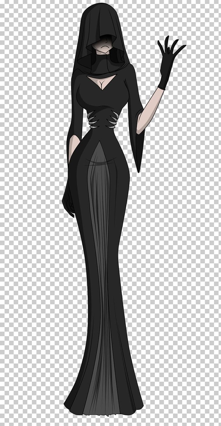 Gown Shoulder Character Fiction Black M PNG, Clipart, Black, Black M, Character, Costume, Costume Design Free PNG Download