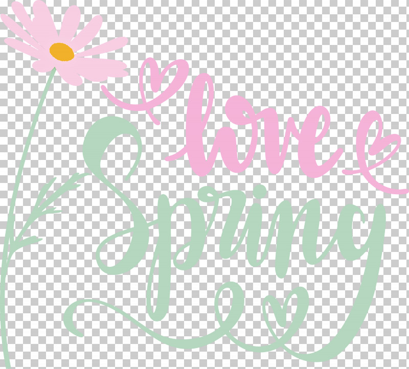 Love Spring Spring PNG, Clipart, Floral Design, Flower, Line, Logo, Mathematics Free PNG Download