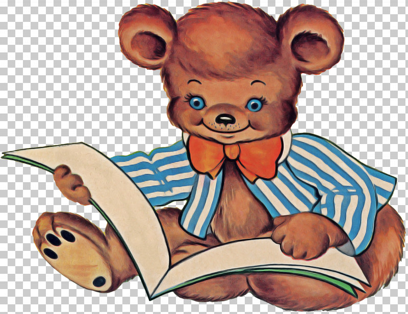Teddy Bear PNG, Clipart, Cartoon, Reading, Teddy Bear Free PNG Download
