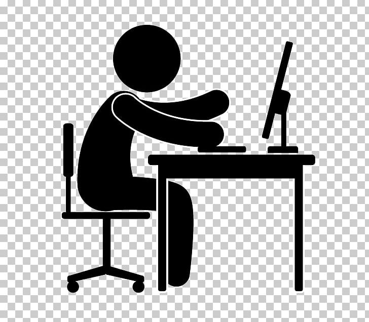 Computer Icons Programmer PNG, Clipart, Angle, Black And White, Chair, Communication, Computer Free PNG Download