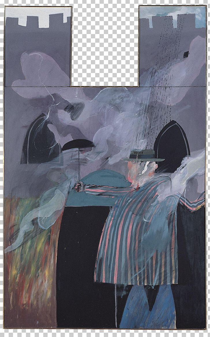 Man Stood In Front Of His House With Rain Descending (The Idiot) Watercolor Painting Modern Art PNG, Clipart, Art, Artist, Artwork, David Hockney, Francis Bacon Free PNG Download
