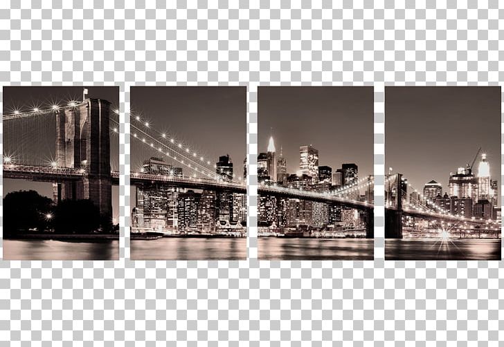 Brooklyn Bridge Paper Painting Wall Decal PNG, Clipart, Brand, Bridge, Brooklyn, Brooklyn Bridge, Canvas Free PNG Download