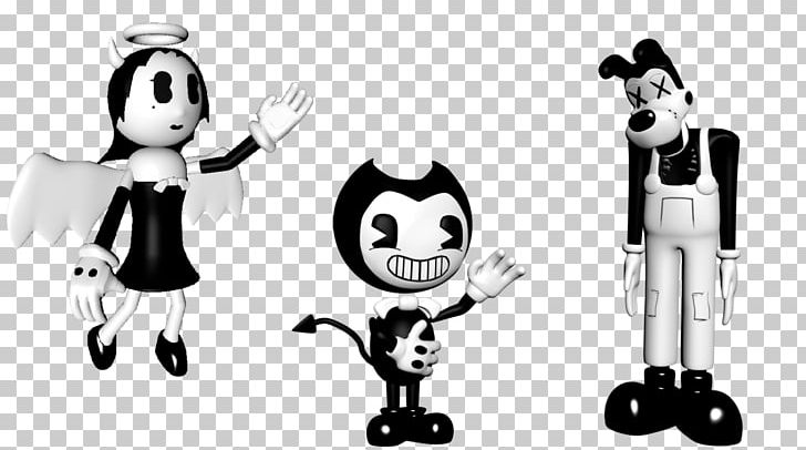 Bendy And The Ink Machine Drawing Photography PNG, Clipart, Animation, Bendy And The Ink Machine, Black And White, Cartoon, Character Free PNG Download