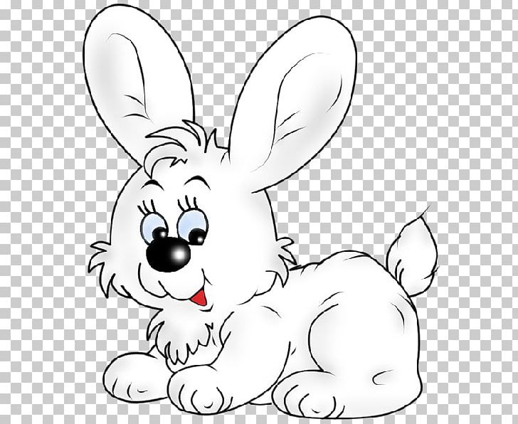 Easter Bunny Domestic Rabbit Hare PNG, Clipart, Animal Figure, Animals, Animation, Artwork, Black And White Free PNG Download