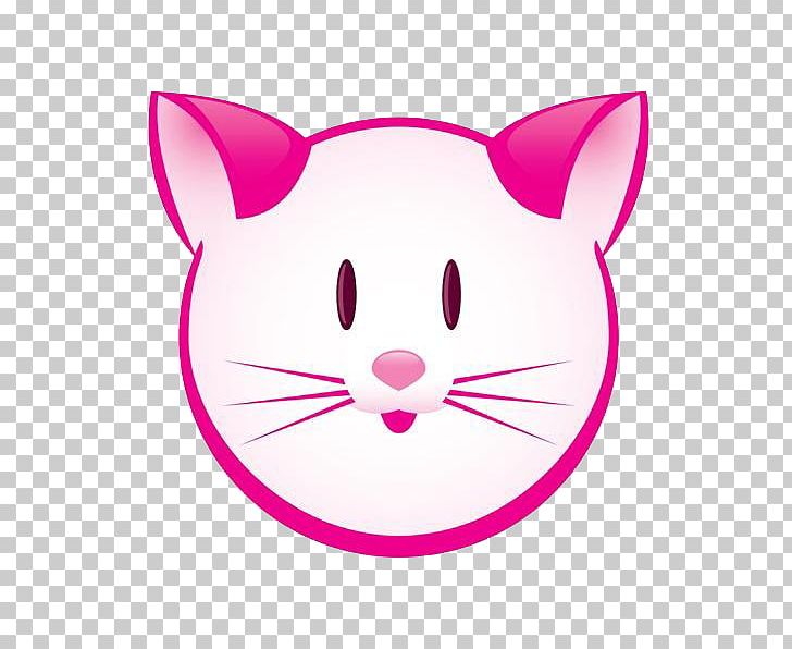 Pink Cat Kitten PNG, Clipart, Carnivoran, Cartoon, Cat Like Mammal, Cold, Creatures Free PNG Download