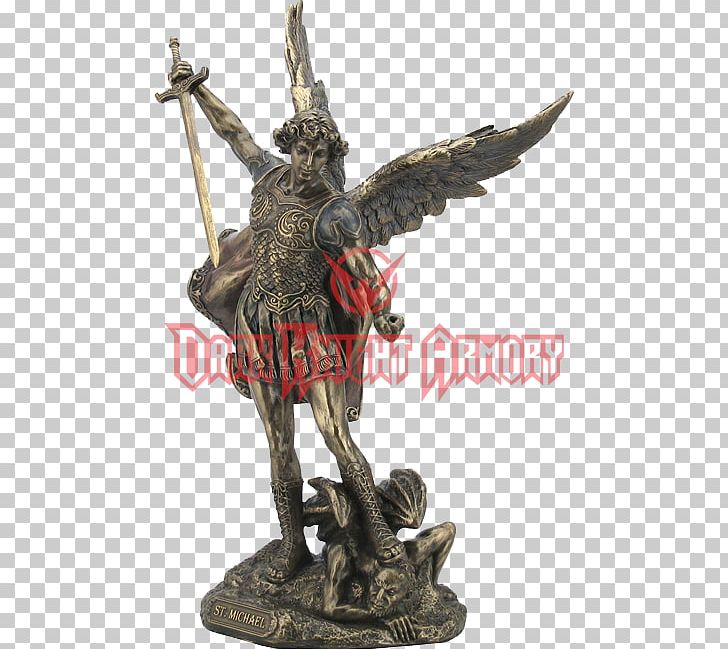 St. Michael Vanquishing Satan Lucifer Statue Archangel PNG, Clipart, Action Figure, Angel, Archangel, Bronze, Bronze Sculpture Free PNG Download