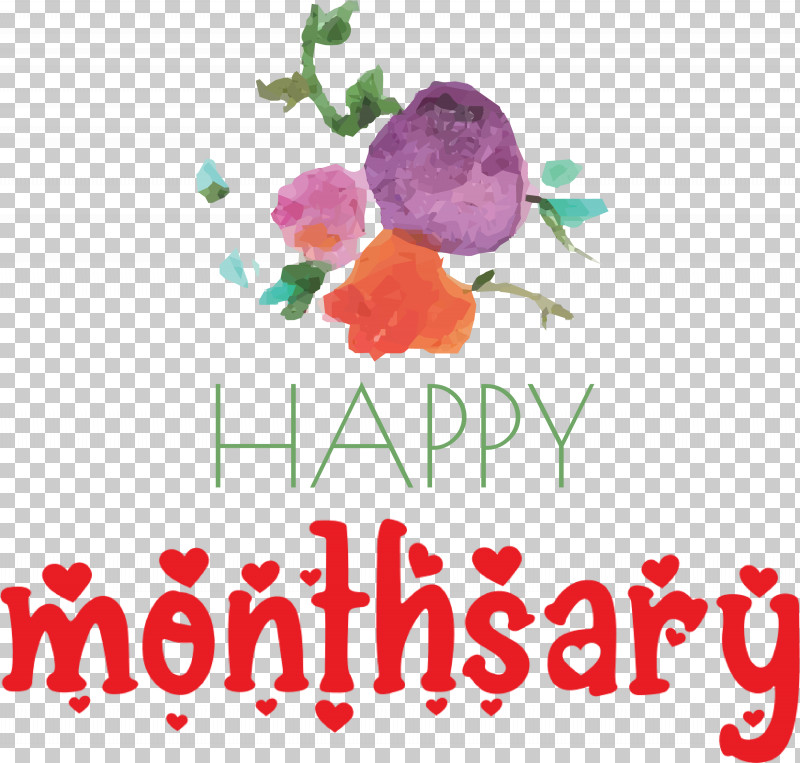 Happy Monthsary PNG, Clipart, Cut Flowers, Flora, Floral Design, Flower, Fruit Free PNG Download