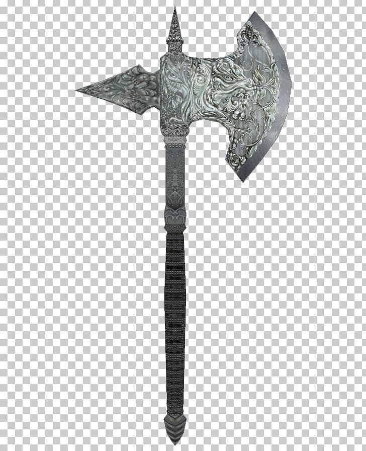 Battle Axe Middle Ages Shivering Isles Weapon PNG, Clipart, Axe, Battle Axe, Blade, Cold Weapon, Combat Free PNG Download