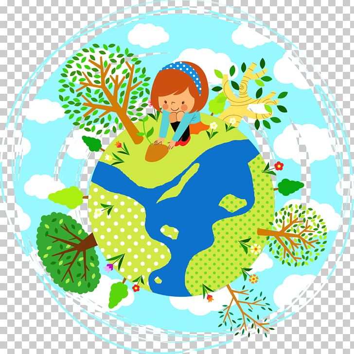 Earth Wall Decal Sticker PNG, Clipart, Arbor Day, Area, Art, Cartoon Earth, Child Free PNG Download