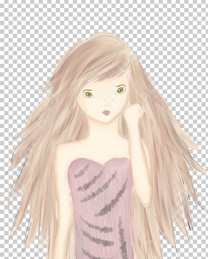 Long Hair Hime Cut Blond Brown Hair PNG, Clipart, Angel, Angel M, Anime, Blond, Brown Free PNG Download