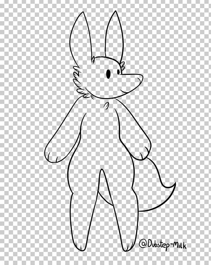 Domestic Rabbit Hare Easter Bunny Line Art PNG, Clipart, Angle, Animals, Area, Artwork, Black Free PNG Download