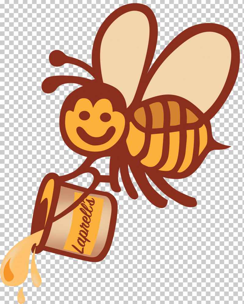 Cartoon Honeybee Membrane-winged Insect Bee Pollinator PNG, Clipart, Bee, Cartoon, Honeybee, Insect, Membranewinged Insect Free PNG Download