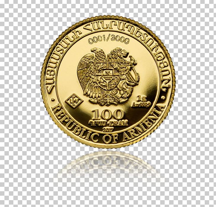 Gold Coin Gold Coin Central Bank Of Republic Of Armenia PNG, Clipart, Armenia, Badge, Brand, Brass, Bronze Medal Free PNG Download