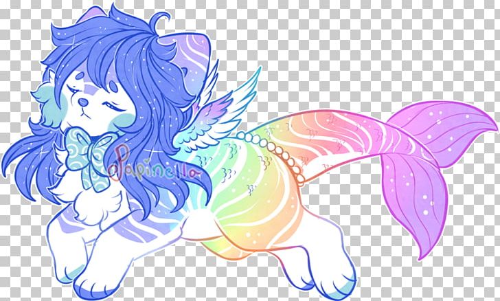 Fairy Mermaid Rainbow Legendary Creature PNG, Clipart, Angel, Anime, Art, Color, Deviantart Free PNG Download